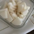 komeg's cooksnap of when they made すぐできる✿たくあん風浅漬け.