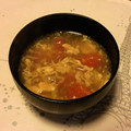 rieko07's cooksnap of when they made 卵とトマトとマロニーのスープ.