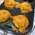 ☆さぶ☆☆'s cooksnap of when they made ＊南瓜とチェダーチーズのマフィン＊.