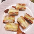はるにゃ❀'s cooksnap of when they made お弁当に☆marさんのちくわチーズ焼き♪.