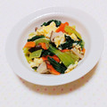 まあまま☆0403's cooksnap of when they made 低糖質☆青梗菜の卵炒め.