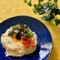 サヤスカマカン's cooksnap of when they made 和風明太バター素麺温玉乗っけ.