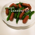 つよまり's cooksnap of when they made 超簡単！ししとうとウインナーの炒めもの♪.