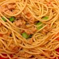 カレッジサークル's cooksnap of when they made 夏に！冷たい★旨トマトツナ冷製パスタ★.