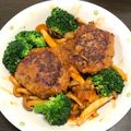ゆきプー♡'s cooksnap of when they made トマト煮込みハンバーグ.