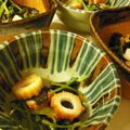 主婦おくさん's cooksnap of when they made 簡単小鉢☆三つ葉とちくわの梅ポン酢.