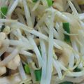 腹ぺこ怪獣の母's cooksnap of when they made 味ぽんで♪鶏胸肉ともやしの中華炒め.