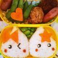 さんじのママ's cooksnap of when they made 簡単キャラ弁☆ほっぺちゃん.