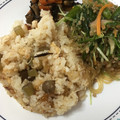 aaaaaaaai's cooksnap of when they made 簡単！美味！山ふきと油揚げの炊き込みご飯.