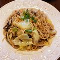 bisco1chan's cooksnap of when they made 塩こんぶとツナのワンポットパスタ.