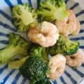 yosikobuhi's cooksnap of when they made エビとブロッコリーのシンプル炒め.