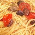 Buhichef's cooksnap of when they made アンチョビとオリーブのパスタ.