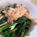 ぁゃﾀン♡'s cooksnap of when they made 胡麻油香る*菜の花*ぴりっとからし和え.