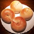 mdcmr's cooksnap of when they made 基本の全粒粉ベーグル.