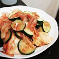 sugarvine's cooksnap of when they made 鶏胸とズッキーニのオイスターソース炒め♪.