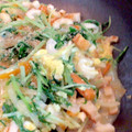 w_mシュウマイ's cooksnap of when they made 玉葱・水菜・ちくわの卵とじ.