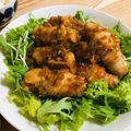 大橋ポコたん's cooksnap of when they made 厚揚げ肉巻き油淋鶏ソースかけ.