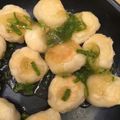 くまごり's cooksnap of when they made 挽肉の肉汁がたまらない　豆腐餅ダシタ風味.