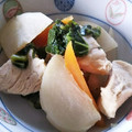 ユウケンジャー's cooksnap of when they made 蕪と鶏肉と人参のあっさり煮物.