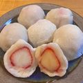てりやきピッツァ's cooksnap of when they made 切り餅deいちご大福♡.