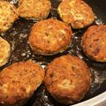 柚子ちまま's cooksnap of when they made 糖質制限食　さば水煮缶　ハンバーグ.