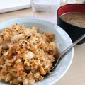 ゆいぴぴぴよ's cooksnap of when they made 【簡単10分】シンプルレタスチャーハン.