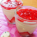 ぱらぽっぽ's cooksnap of when they made 可愛い♥いちごのヨーグルトムース♥.