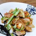 ほくりき's cooksnap of when they made 糸こんにゃくのソース焼きそば　ダイエット.