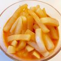 mel✩'s cooksnap of when they made レンジde簡単☆大根の旨辛漬物☆.