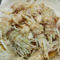 pachaco's cooksnap of when they made もやしの豚バラ巻き.