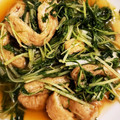 abcdefghｉｊ's cooksnap of when they made 水菜のお揚げのさっと煮.