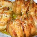 pyokopeace's cooksnap of when they made トースターでハッセルバック.