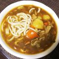 にこちゃん02's cooksnap of when they made 簡単アレンジ☆余ったカレーでカレーうどん.