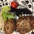 yuzukann's cooksnap of when they made ハンバーグ（オーブン使用）.