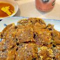 チョコあず's cooksnap of when they made もずくと納豆のチヂミ.
