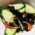 シェフなみく's cooksnap of when they made 塩コンブとカニカマときゅうりの酢の物　.