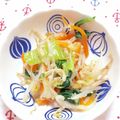 あひる☆だっく's cooksnap of when they made 青梗菜と人参ともやしのナムル.