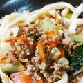 とっとっとまとちゃん's cooksnap of when they made ホットプレートで和風焼きうどん!!.
