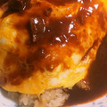 まーやん☆☆'s cooksnap of when they made レトルトカレーでふわとろ和風オムライス♪.