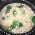 yukotton☆'s cooksnap of when they made たまごふわとろ♪えのきのスープ.