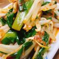 rkn's cooksnap of when they made もやしとニラのナムル ニンニクでガッツリ.