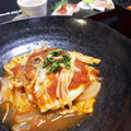 ☆GSSQHY☆'s cooksnap of when they made 蒸し煮で簡単！タラと白菜のトマトソース煮.
