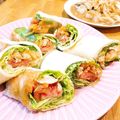かわゆう1211's cooksnap of when they made タコス味の生春巻き.