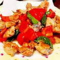wakanan's cooksnap of when they made 鶏もも肉と彩野菜のわさびバター醤油.