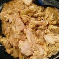 アザラシ農場's cooksnap of when they made フライパンで簡単親子丼.