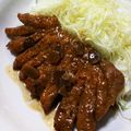 りりぽろ's cooksnap of when they made ガッツリ★コク旨トンテキ.