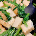 mum☆'s cooksnap of when they made 時短簡単 青梗菜と厚揚げの生姜とろみ炒め.
