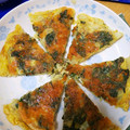 まり９２'s cooksnap of when they made じゃがいもと卵のガレット風　大葉チーズ編.