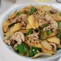 かなはは☆'s cooksnap of when they made ご飯と！筍と豚肉のオイスターソース炒め.