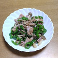 55才のおじさん's cooksnap of when they made ピーマンとえのきのツナ缶炒め.